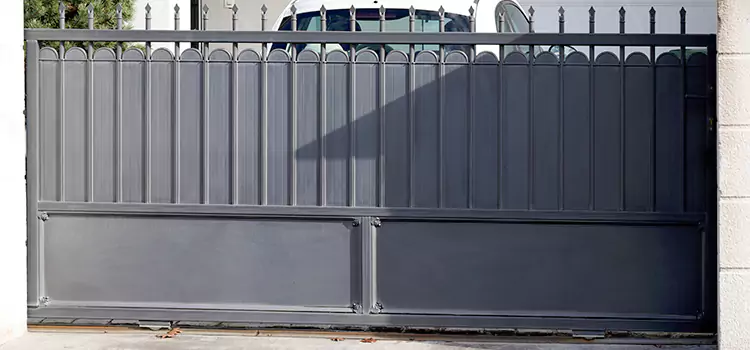 Metal Driveway Gate Installation Flint