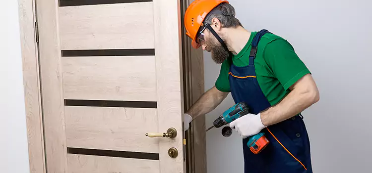 Replace Internal Door Handle with Lock Flint