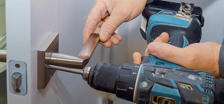 Security Door Lock Installation Flint